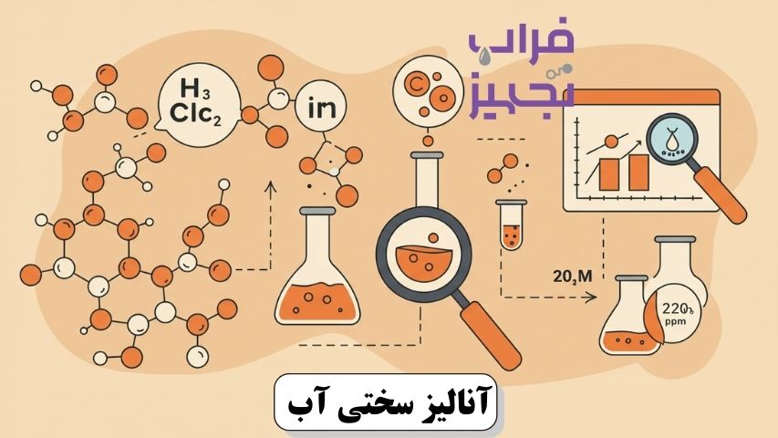 آنالیز سختی آب