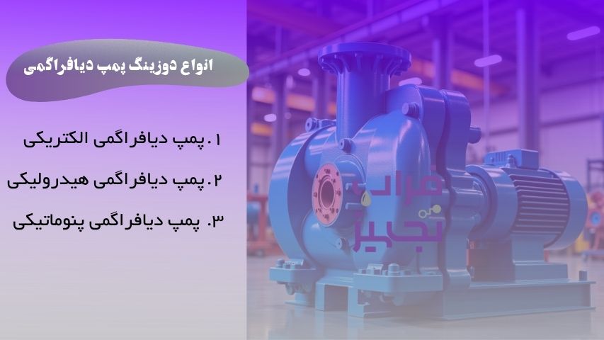 انواع دوزینگ پمپ دیافراگمی